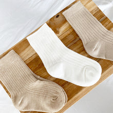 Load image into Gallery viewer, Neutral Stack | 3 pack socks
