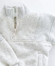 Load image into Gallery viewer, FLEECE TRACKIE SET | STONE
